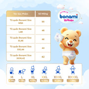 Gói Hai Miếng Dùng Thử Bỉm Quần Bonami Size M